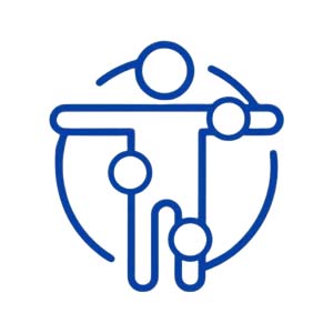 Diagnosis or symptom checker icon general ortho icon